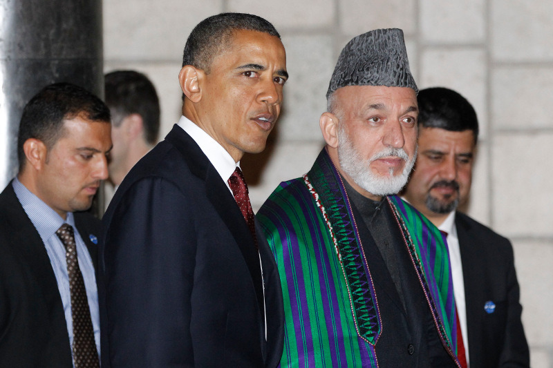 Obama marks bin Laden’s death with Kabul trip