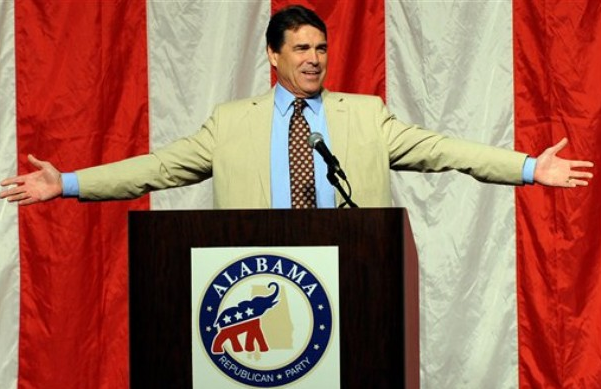 How southern is Perry’s support?