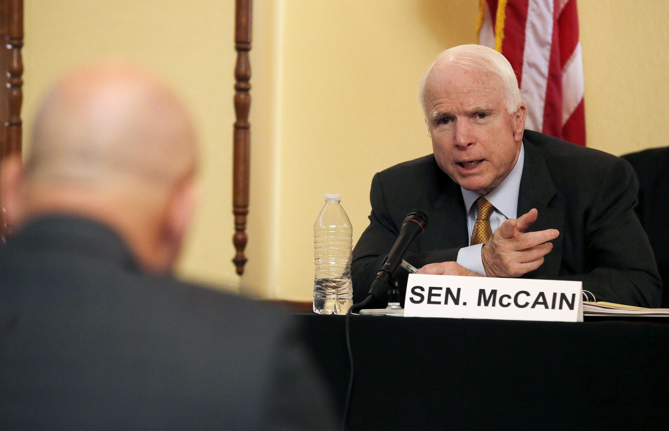 McCain hacked off over U.S. cyberstrategy