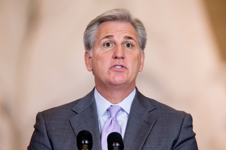 House Majority Leader Kevin McCarthy Kevin McCarthy told Republican candidates to hit heavily on this topic while campaigning in his home state. (AP Photo/Andrew Harnik)