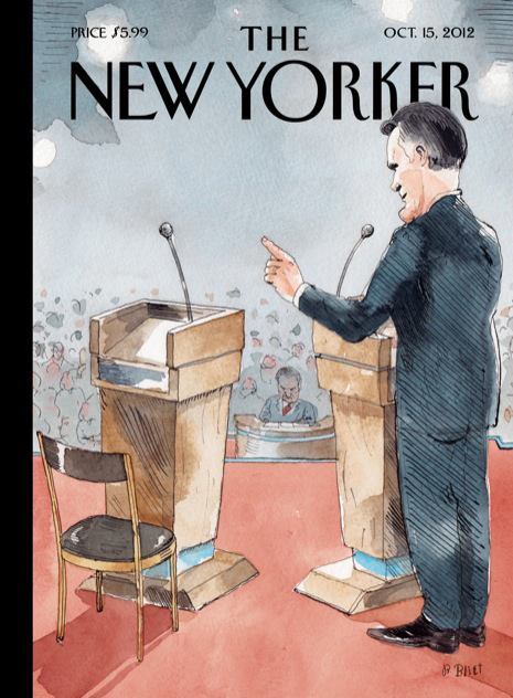 The empty chair New Yorker cover