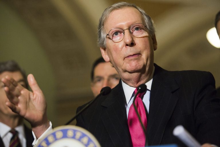 Senate Minority Leader Mitch McConnell fought the good fight on campaign finance reform and freedom of political speech under the First Amendment. (Graeme Jennings/Washington Examiner)