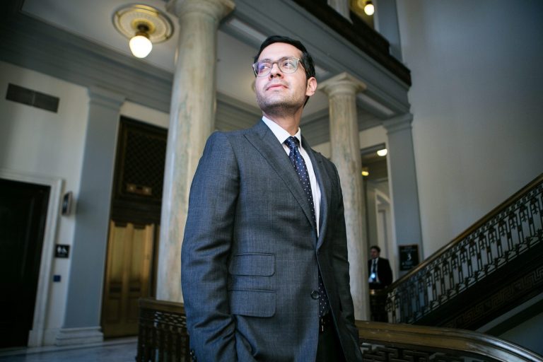 Jay Khosla is staff director for Senate Finance Committee. (Graeme Jennings/Washington Examiner)