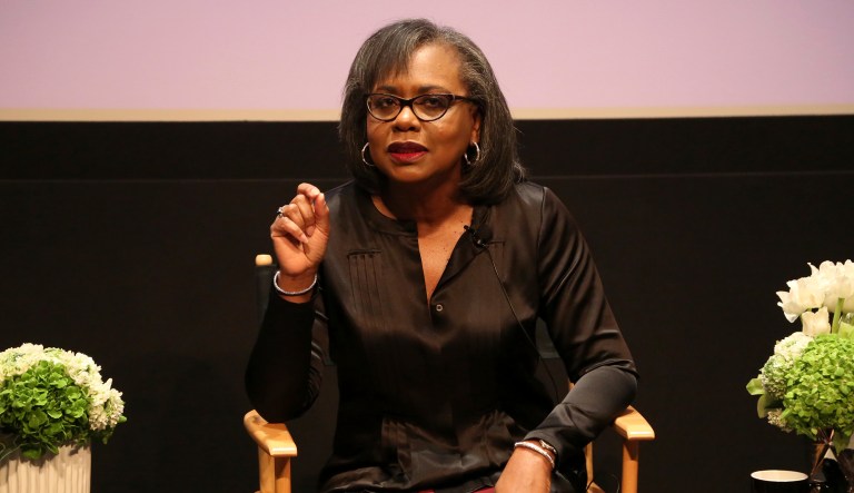 The Commission on Sexual Harassment and Advancing Equality in the Workplace formed Friday, with Anita Hill (pictured above)
			as chair. (Photo by Willy Sanjuan/Invision/AP, File)
