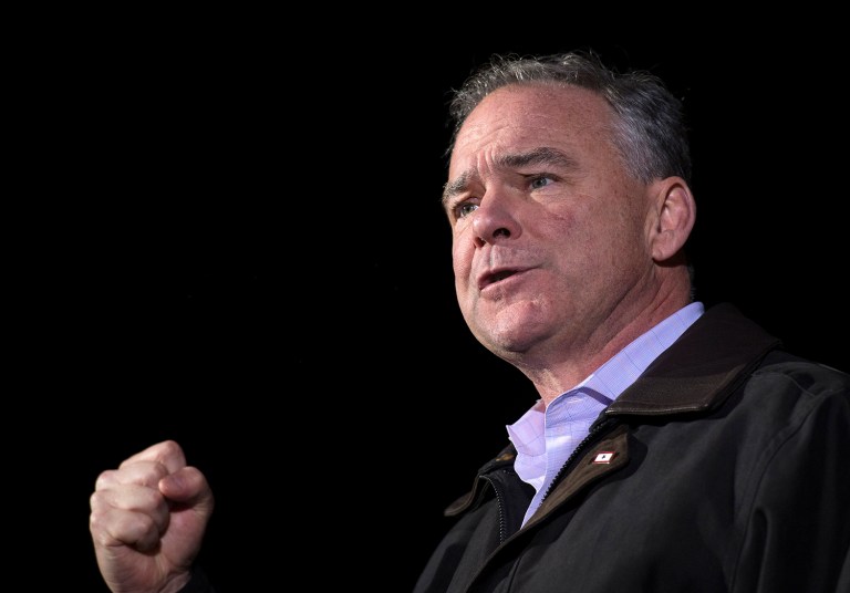 Sen. Tim Kaine, D-Va., accused retired Lt. Gen. Michael Flynn of being either 