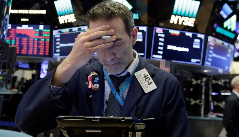 The Dow Jones Industrial Average and the S&P 500 posted their first quarterly decline since President Trump took office. 
