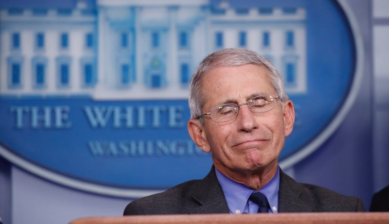 Dr. Anthony Fauci, director of the National Institute of Allergy and Infectious Diseases.