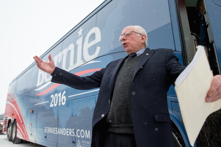 Bernie Sanders widened his lead over Hillary Clinton in New Hampshire in a newly released poll. (AP Photo/Andrew Harnik)