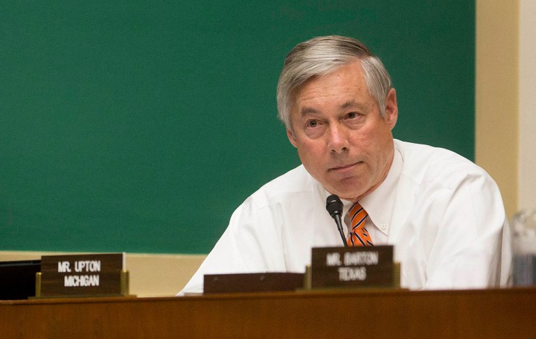 Committee chairman Rep. Fred Upton, R-Mich., signed the letters alongside Reps. Tim Murphy, R-Pa., and Joseph Pitts, R-Pa. (Andrew Harrer/Bloomberg, File)