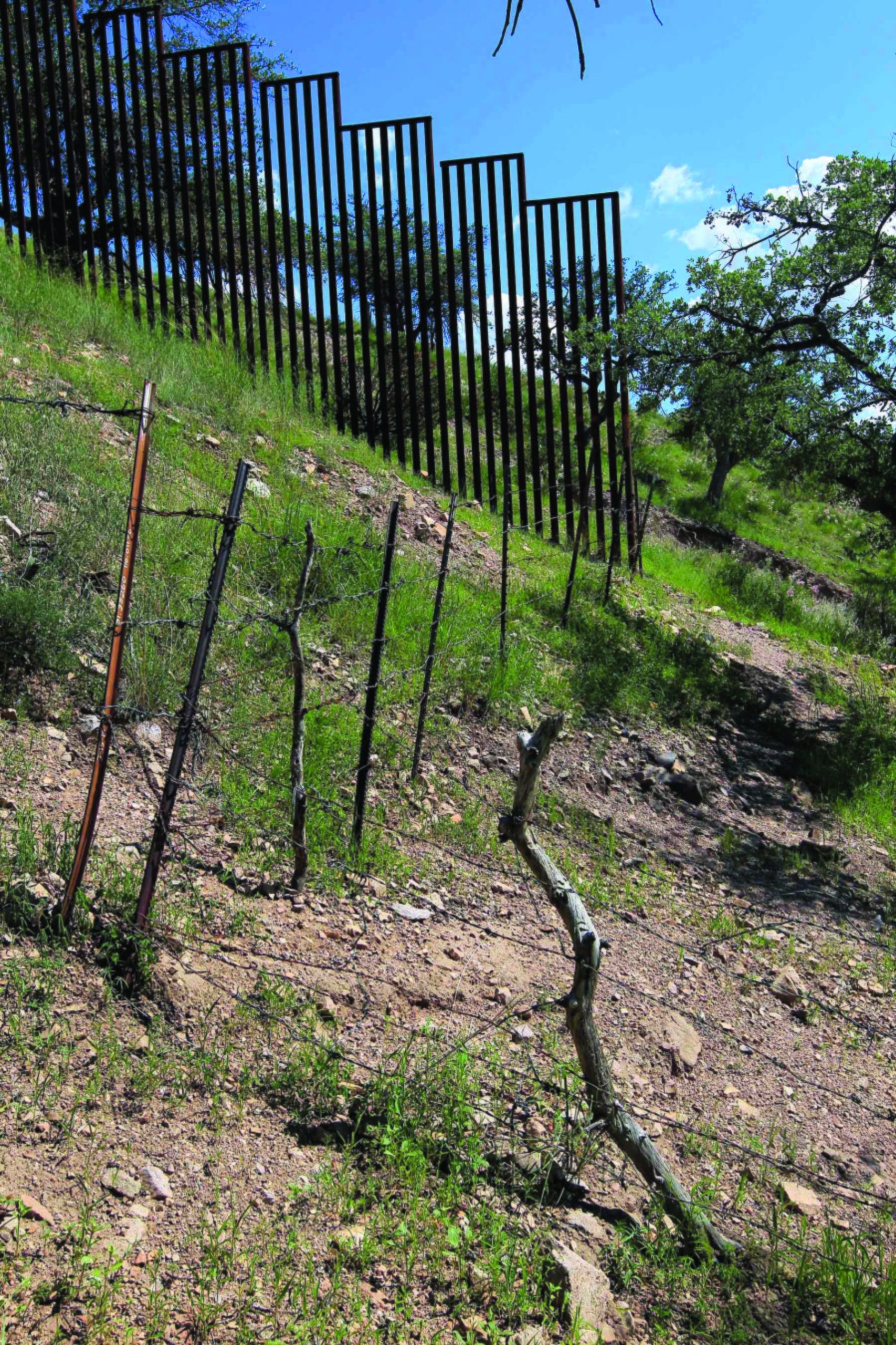 Ranchers split over US border security plan