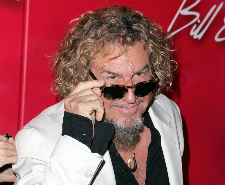 FILE - This Feb. 18, 2012 file photo shows recording artist Sammy Hagar at the Keep Memory Alive 16th Annual 