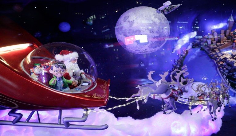 Jingle Bells is one of the few carols that I thought was innocuous and therefore permitted in today's ultra-secular society because it doesn't specifically reference the birth of Jesus or use the word 