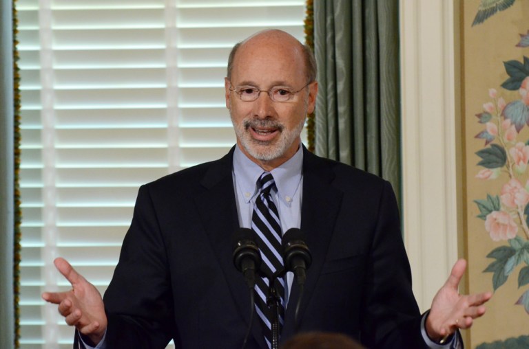 Tom Wolf received a 