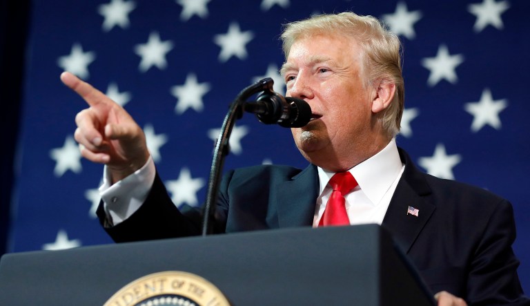 The idea wasn't part of the joint principles on tax reform that the Trump administration put out and has never had support from House or Senate GOP leadership. (AP Photo/Alex Brandon)