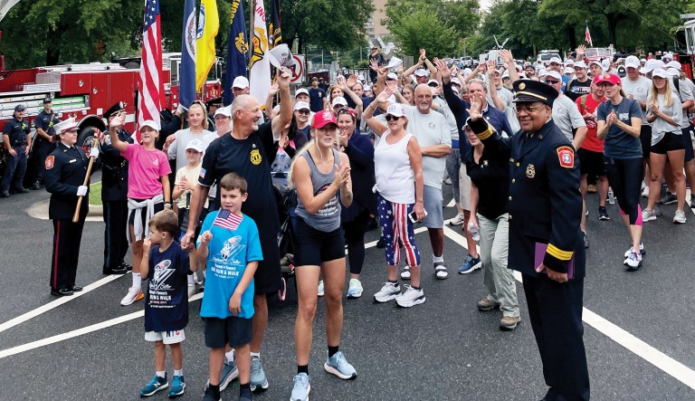 In the footsteps of 9/11 heroes