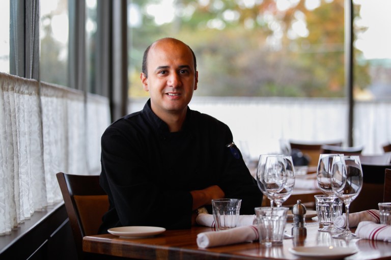 Dris Zachidi, executive chef at Bistro Vivant (Graeme Jennings/Examiner)