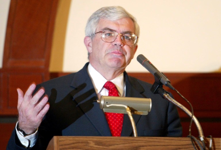 The bill, introduced by Bill Huizenga of Michigan and Scott Garrett of New Jersey, is also a mark of the prestige that former George W. Bush Treasury official and Stanford professor John Taylor enjoys among Republicans. (AP Photo)