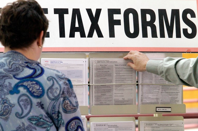 That's right, Tax Day is actually April 18 this year, even though April 15 is a weekday. (AP Photo/Seth Perlman)