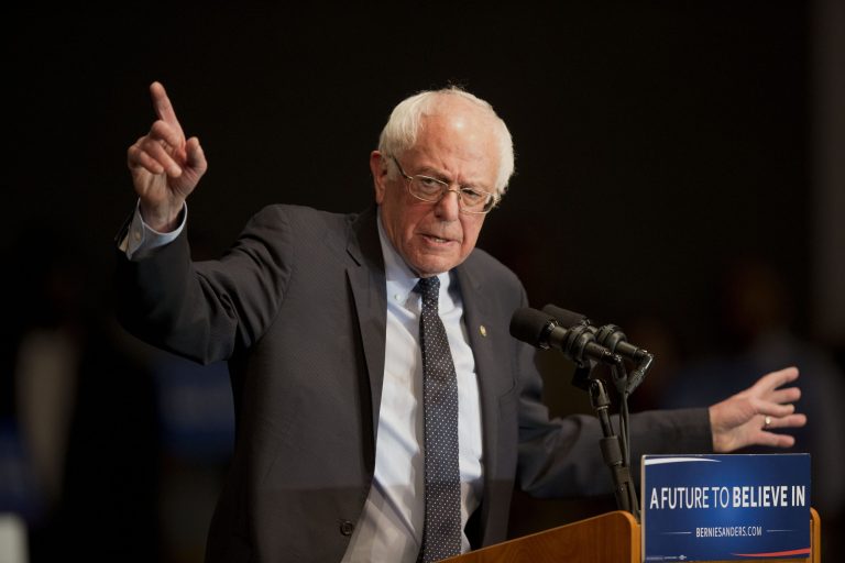 Sanders also claimed that his campaign is generating more enthusiasm than Clinton's. (AP Photo/Brynn Anderson)