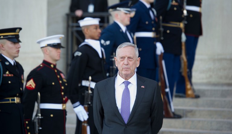 Defense Secretary Jim Mattis has not finalized any new policy to retain the authority to delay transgender recruiting so the issue can be further studied. (AP Photo/Cliff Owen, File)