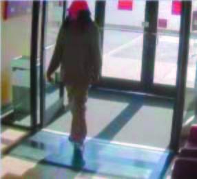 Bank robbery suspect