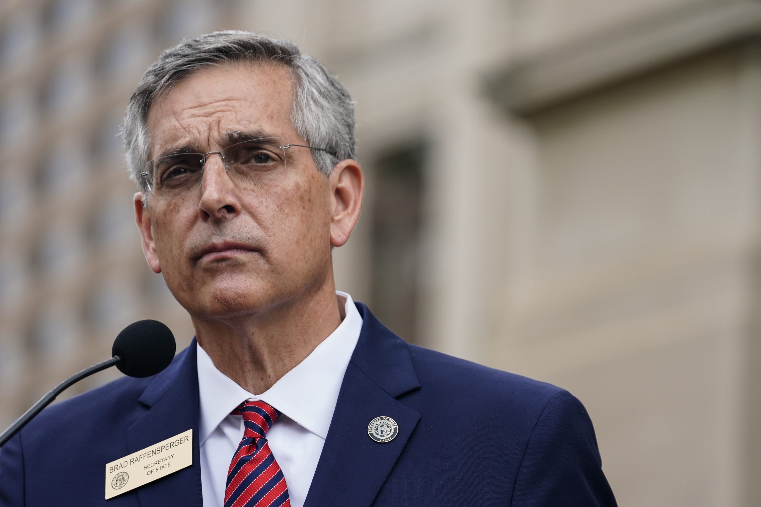 Georgia secretary of state defends GOP voting law against Biden’s ‘cheap political rhetoric’