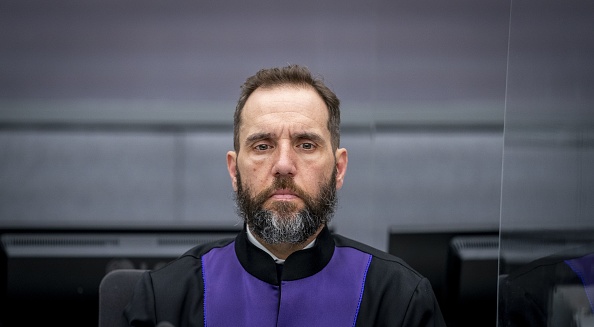 Prosecutor Jack Smith presides before a war crimes court in the Hague on Nov. 9, 2020. Smith has been appointed special counsel by Merrick Garland in an investigation related to former President Donald Trump.