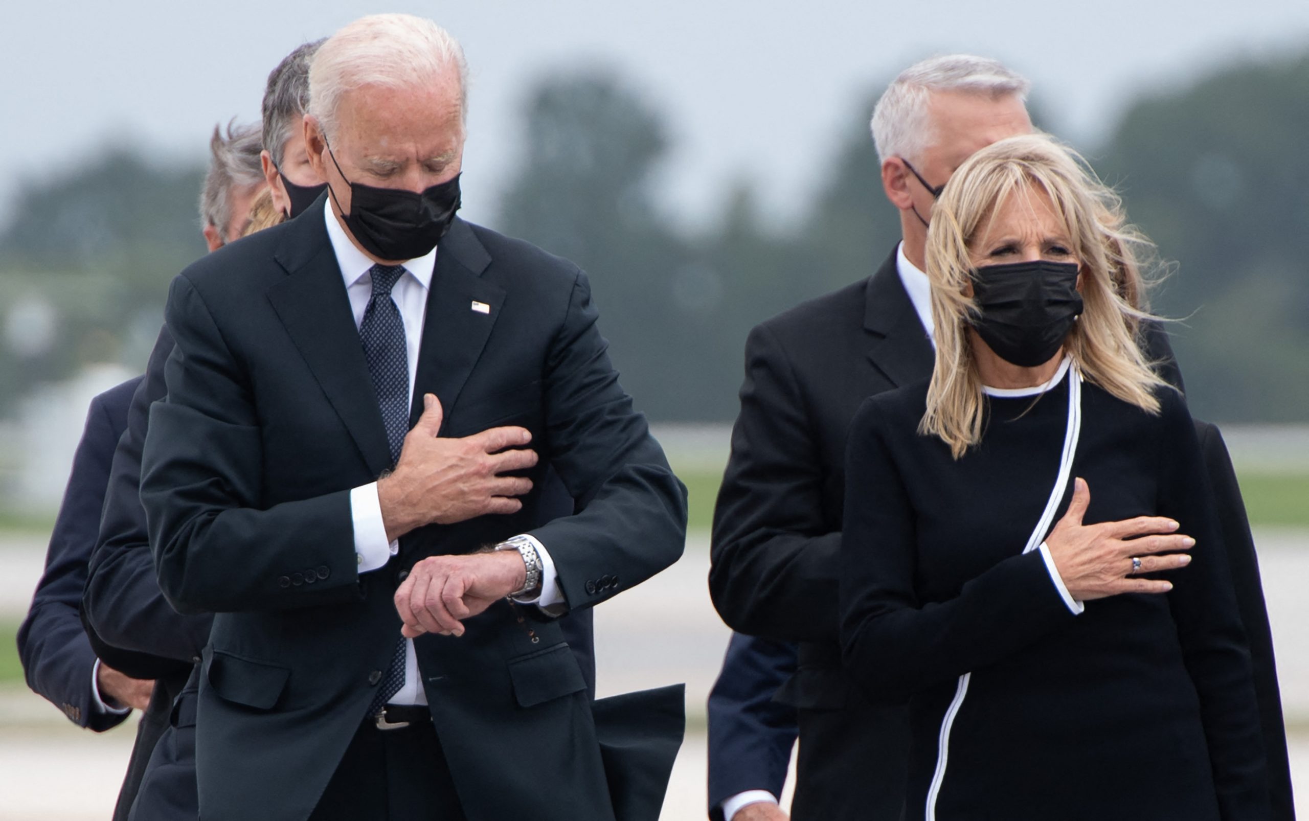 Family members of some US service members killed in Kabul airport attack slam Biden