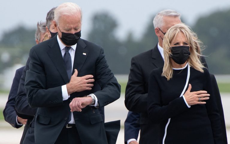Families of slain Marines call Biden’s conduct at ceremony ‘disrespectful’