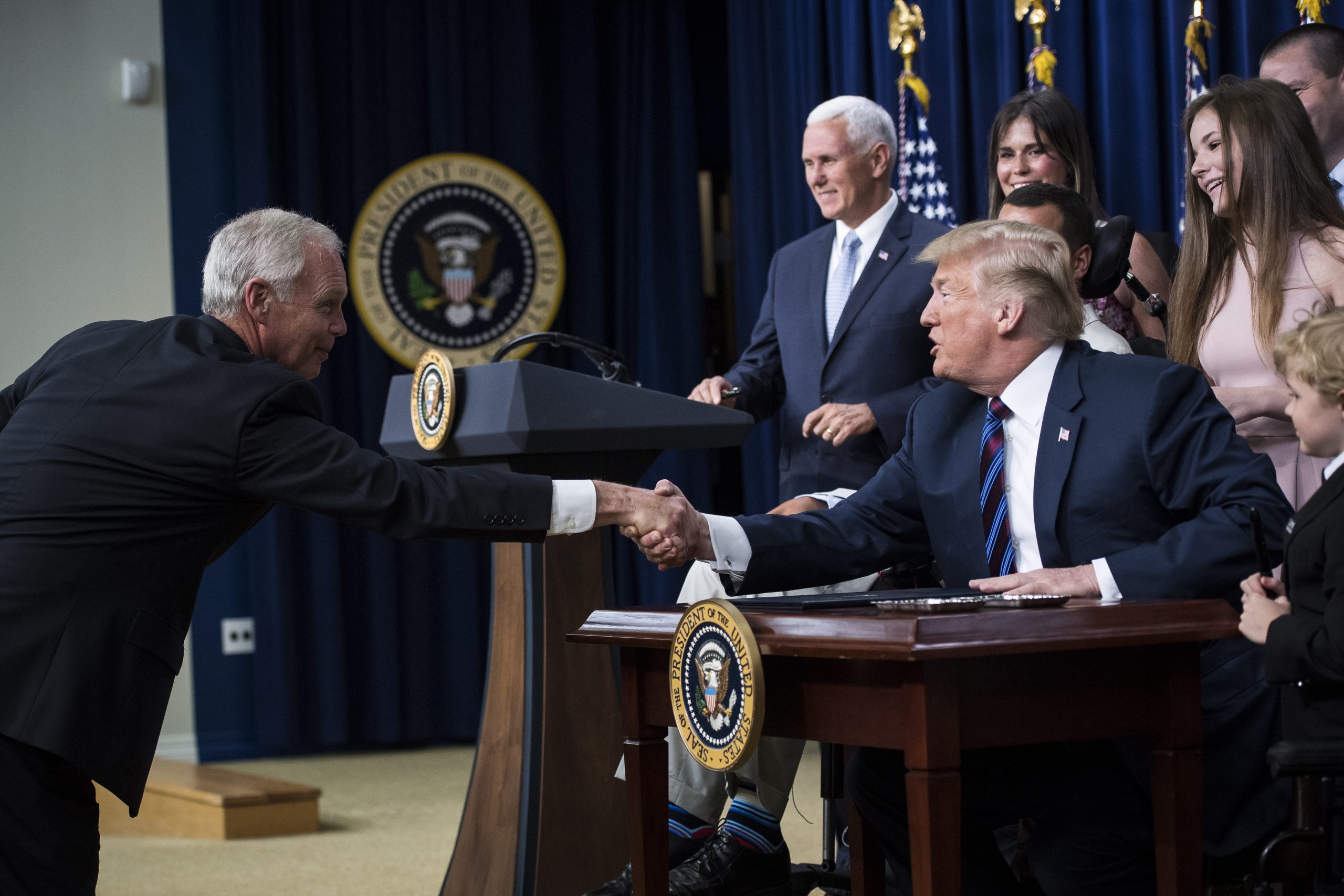 Ron Johnson Wants Answers from Peter Navarro