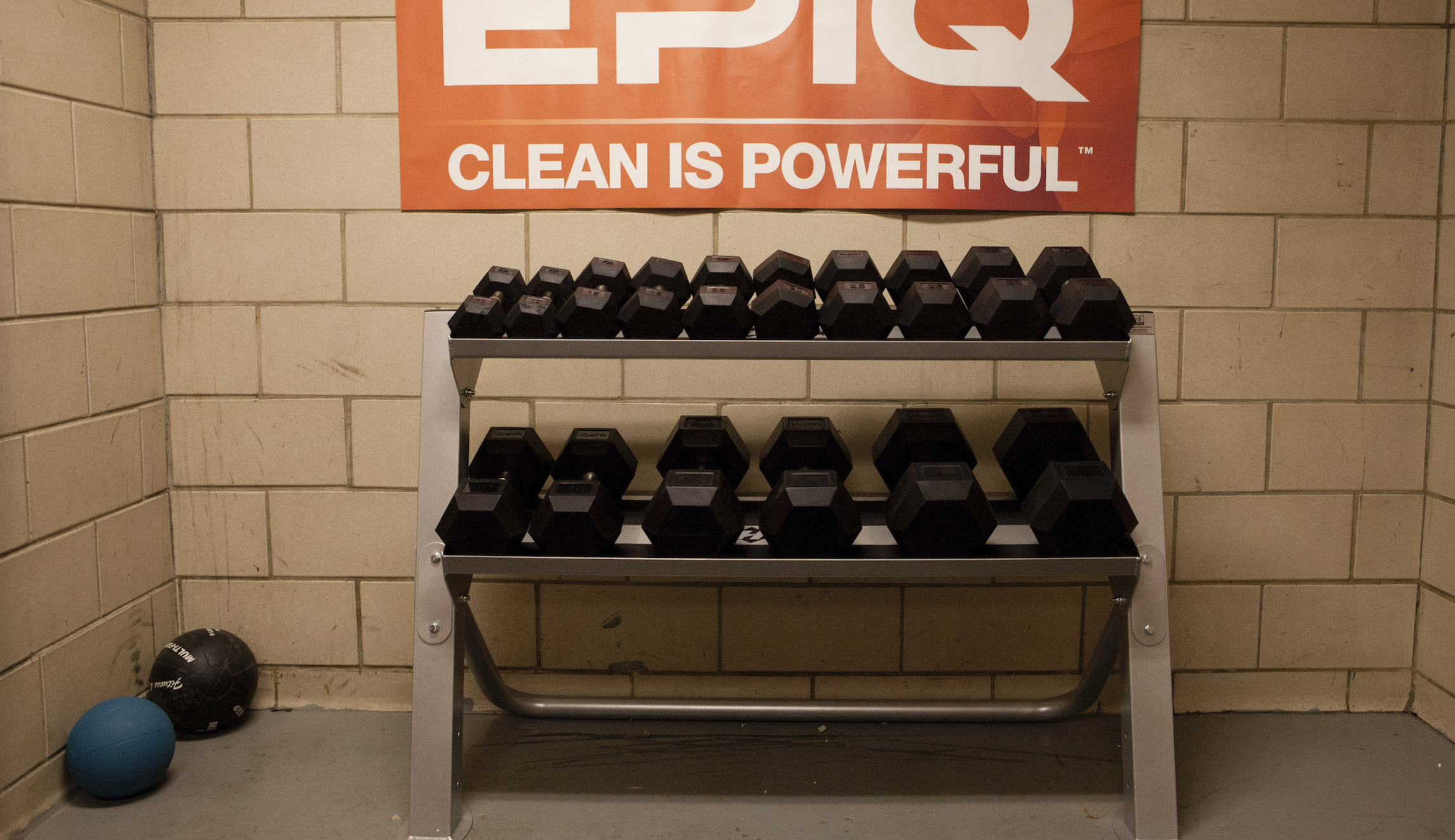 Gymgoers beat each other with exercise equipment after brawl breaks out