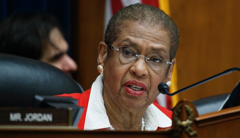 Del. Eleanor Holmes Norton, D-D.C., speaks during a House Oversight and Reform Committee hearing on statehood for the District of Columbia, Thursday, Sept. 19, 2019, on Capitol Hill in Washington.