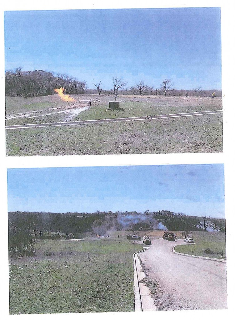 Photos confirm flaming water existed before fracking in Texas