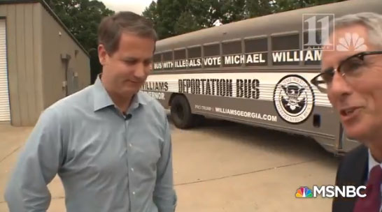 Georgia GOP gubernatorial candidate’s spokesman unleashes on reporter over immigration inquiry: WATCH