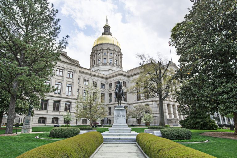 Video shows protesters inside Georgia state Capitol as lawmakers pass expanded voter ID laws