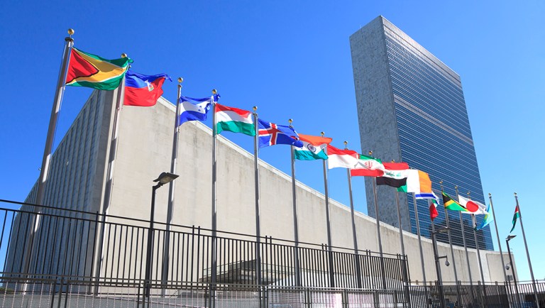 Woman having ‘psychiatric episode’ pulls up to UN HQ gate, refuses to leave