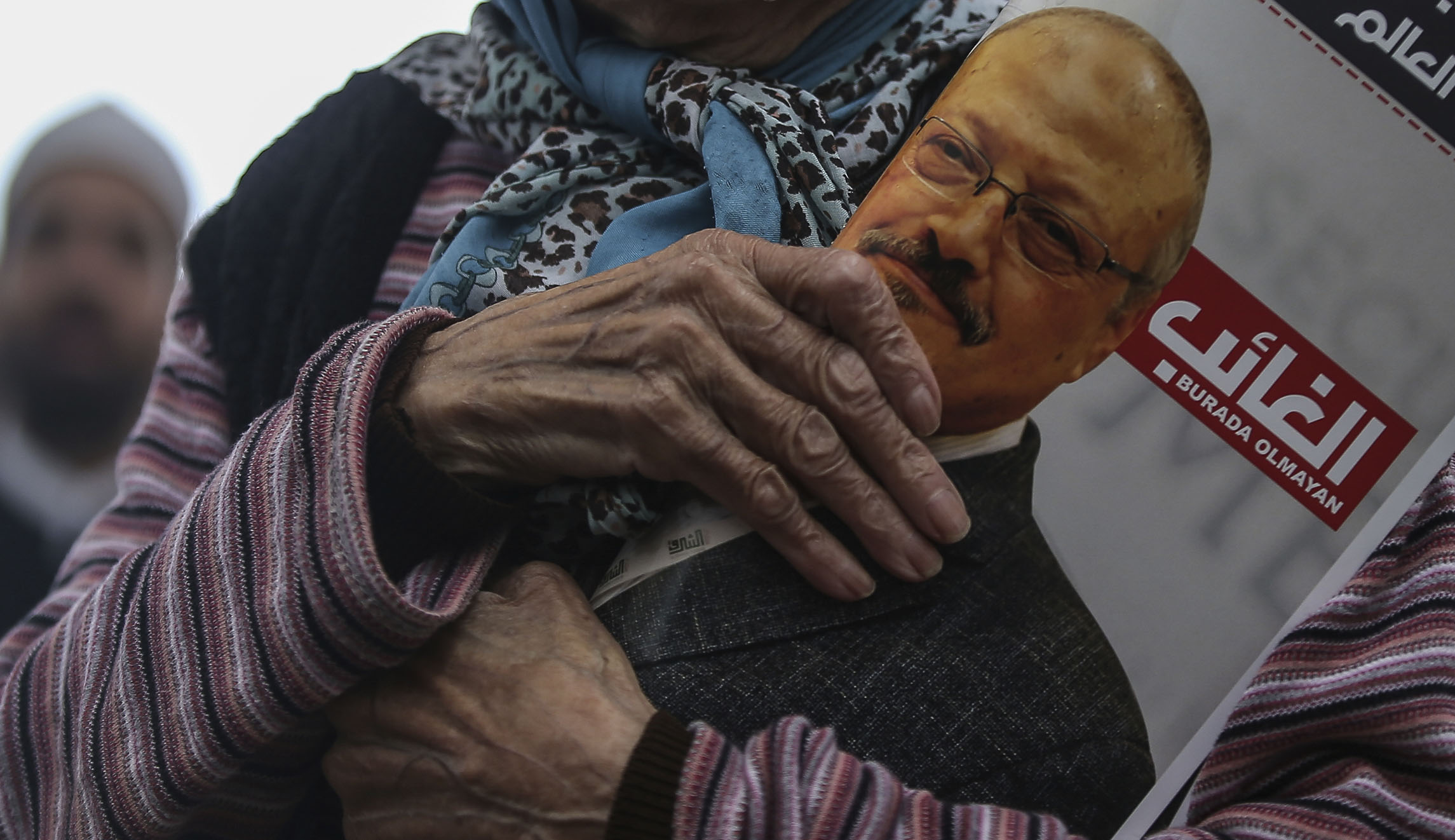 Mourners demand Trump action at Jamal Khashoggi memorial service