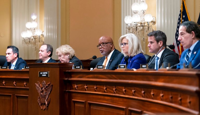 The House select committee tasked with investigating the Jan. 6 attack.                                                                            