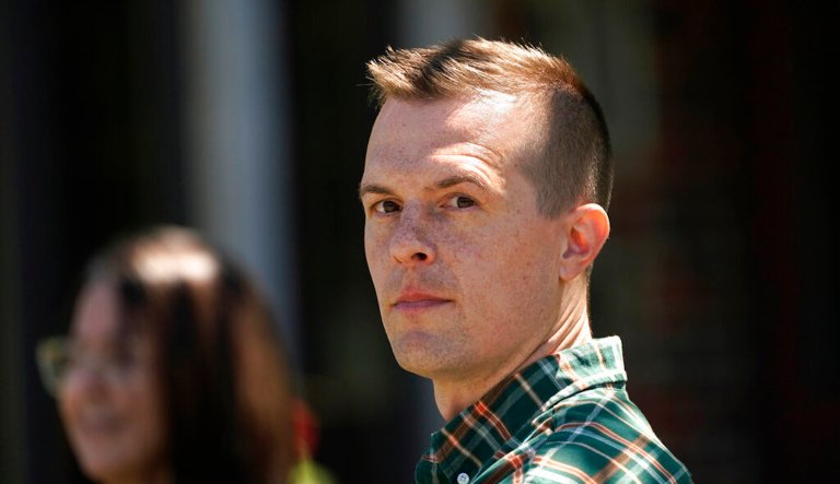 Rep. Jared Golden (D-ME) visits Acadia National Park, Friday, June 18, 2021, in Winter Harbor, Maine.