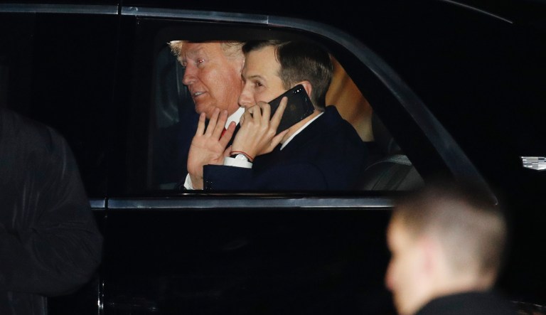White House Senior Adviser Jared Kushner speaks during Conservative Political Action Conference, CPAC 2020, at the National Harbor, in Oxon Hill, Md., Friday, Feb. 28, 2020.