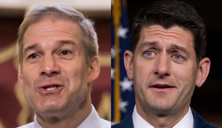 Jim Jordan and Paul Ryan