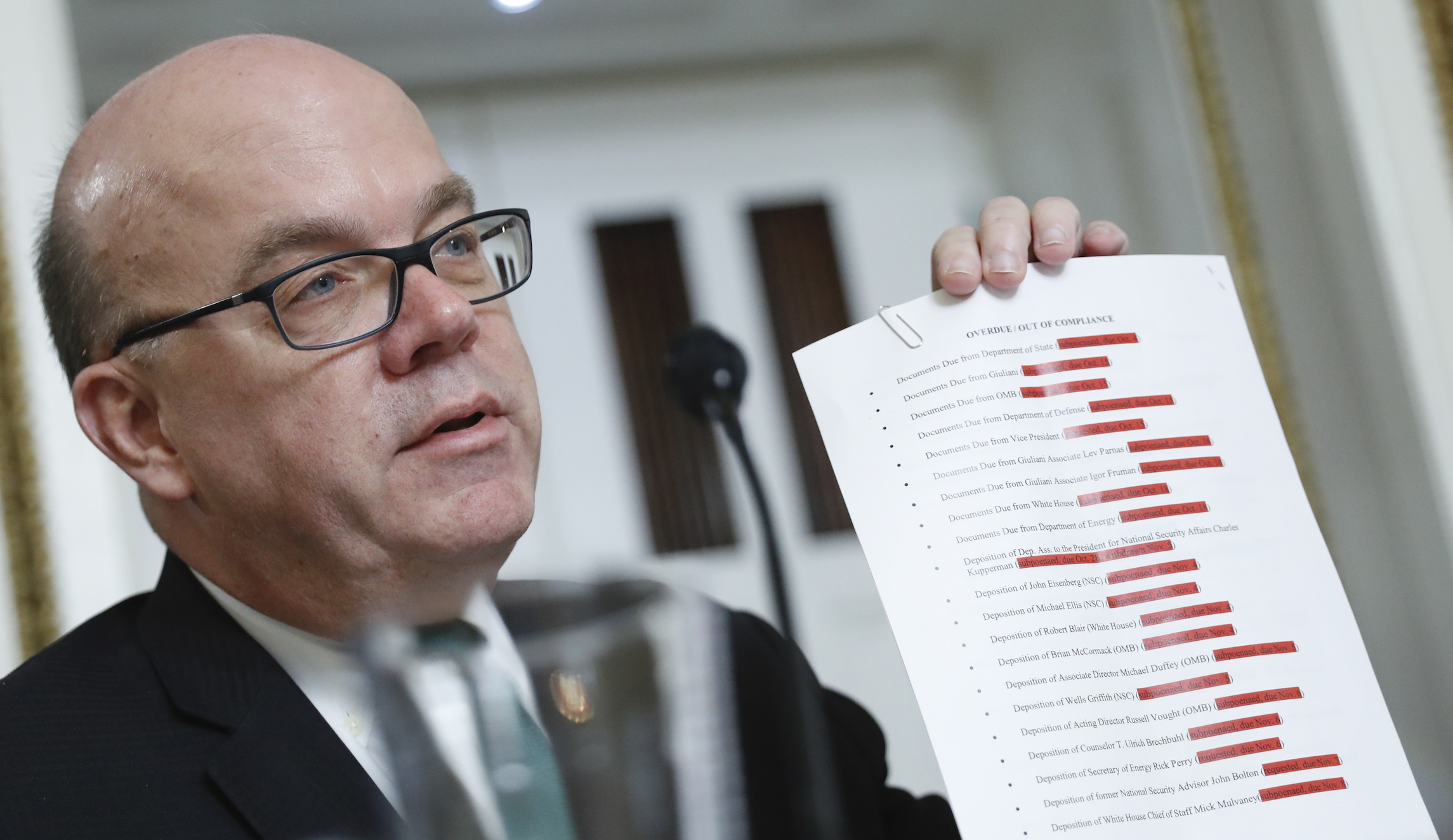 Democrats advance impeachment articles ahead of six-hour debate