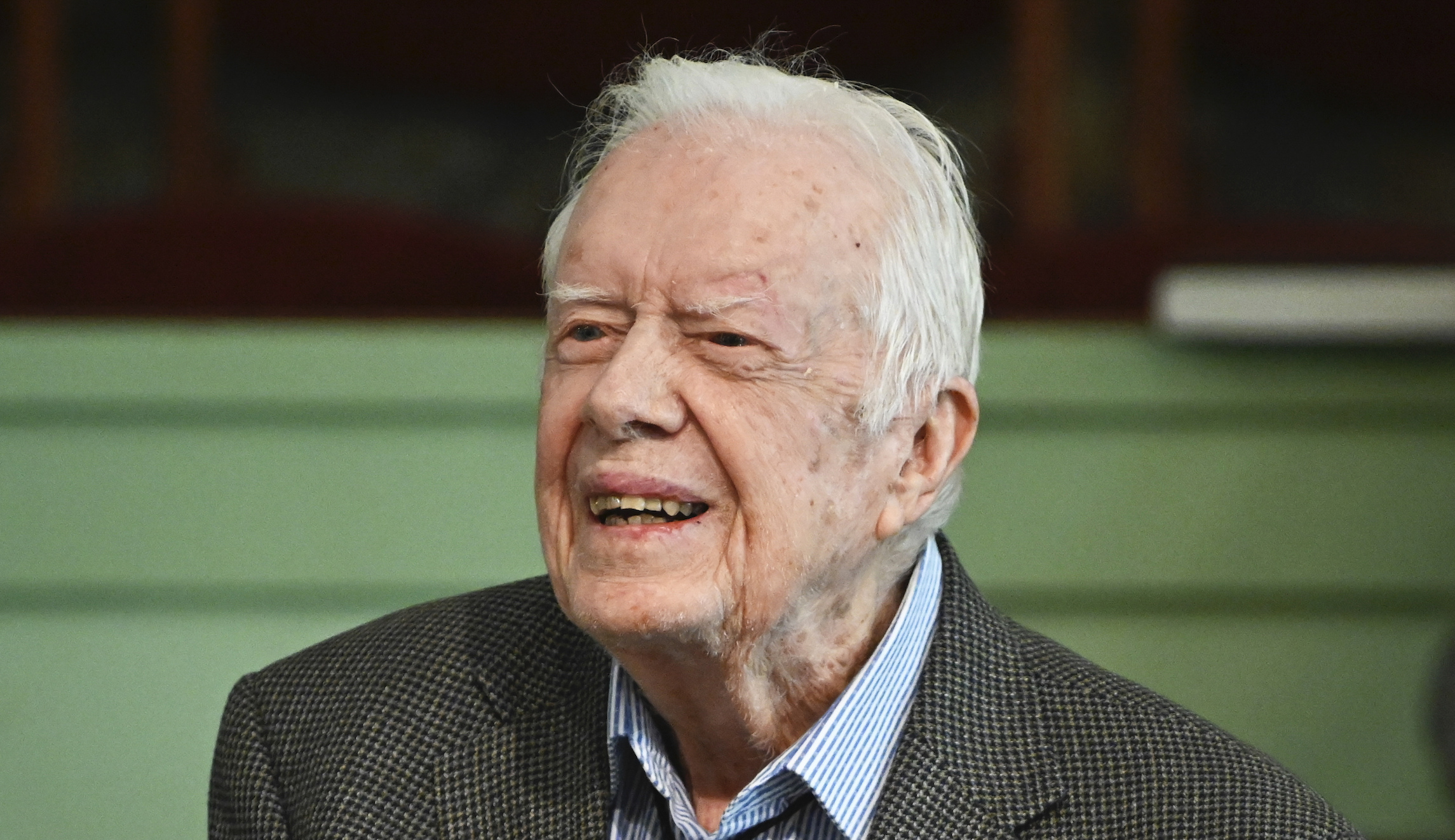 Jimmy Carter hospitalized after second fall this month