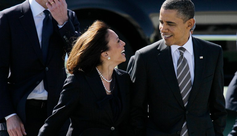 Kamala Harris draws bigger crowd than Obama for launch of White House bid