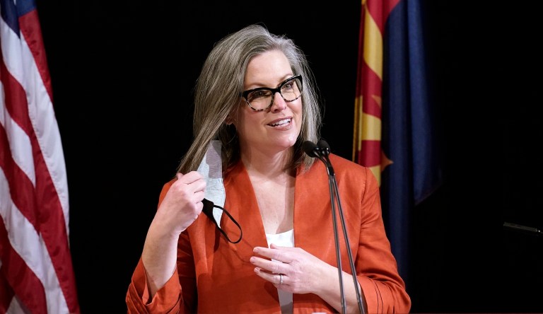 Arizona Secretary of State Katie Hobbs.