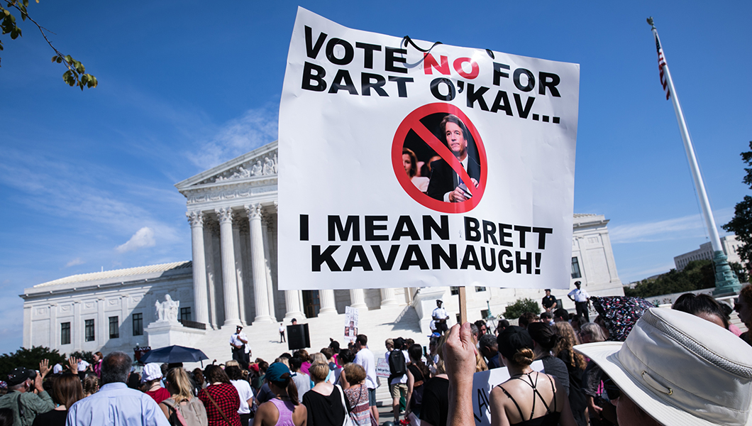 Kavanaugh D.C. Protest