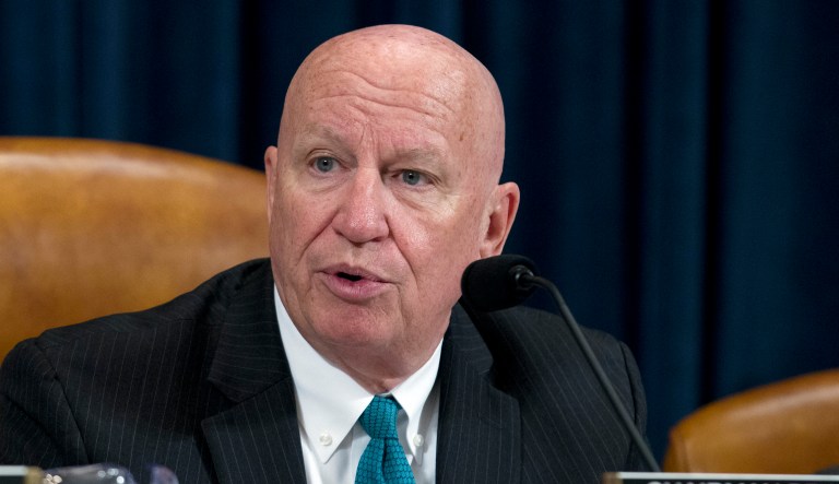 House Ways and Means Committee Chair Rep. Kevin Brady, R-Texas, speaks during a committee hearing on trade policy on Capitol Hill, Wednesday, March 21, 2018, in Washington.