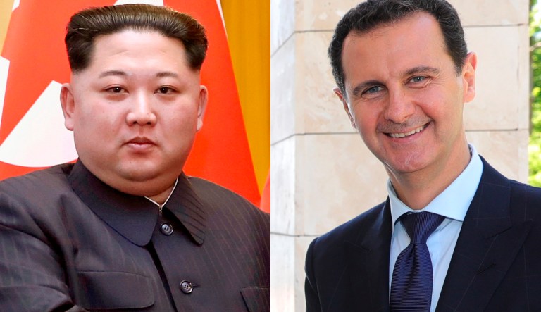Kim Jong Un and Basahr Assad