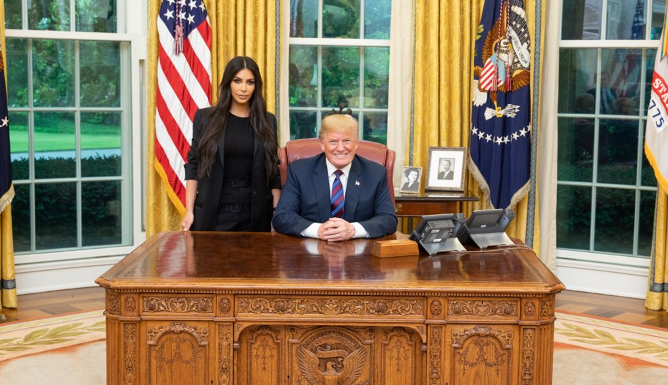 At last, Kim Kardashian sets a good example for fans