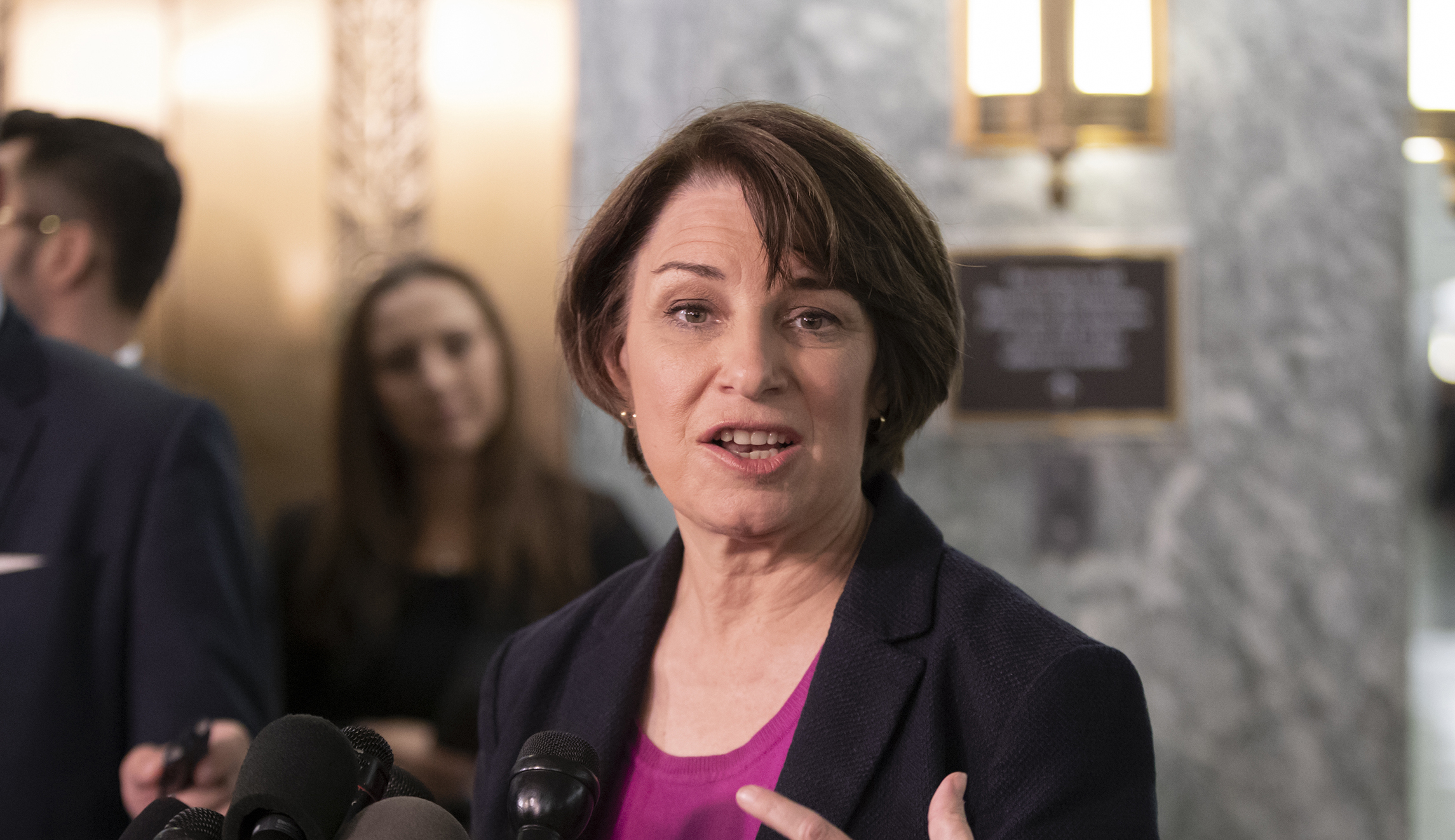 Klobuchar had MSNBC’s Chuck Todd as a landlord